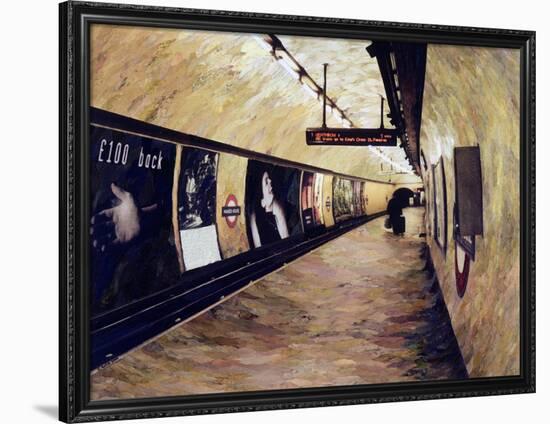 All Trains Go to King's Cross St Pancras, 2004-Ellen Golla-Framed Giclee Print