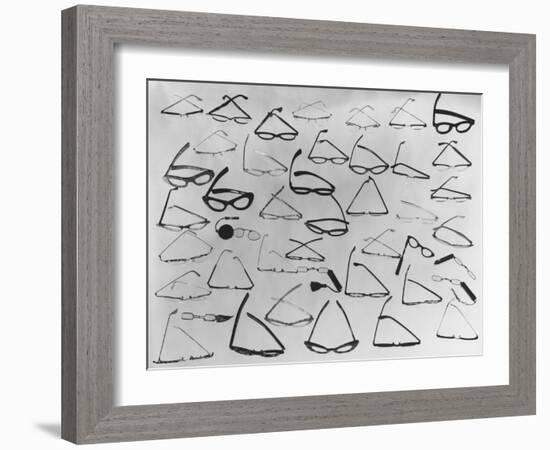 All Types of Eyeglasses-Ralph Morse-Framed Photographic Print