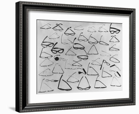 All Types of Eyeglasses-Ralph Morse-Framed Photographic Print