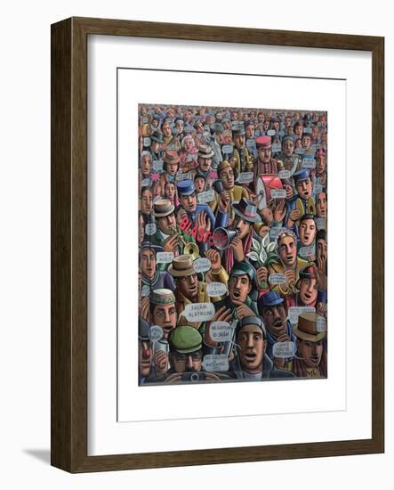 All We Are Saying, 2010-PJ Crook-Framed Giclee Print