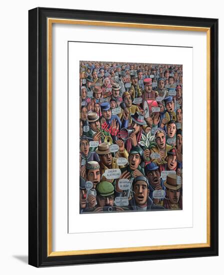 All We Are Saying, 2010-PJ Crook-Framed Giclee Print