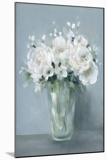 All White Blooms-Carol Robinson-Mounted Art Print