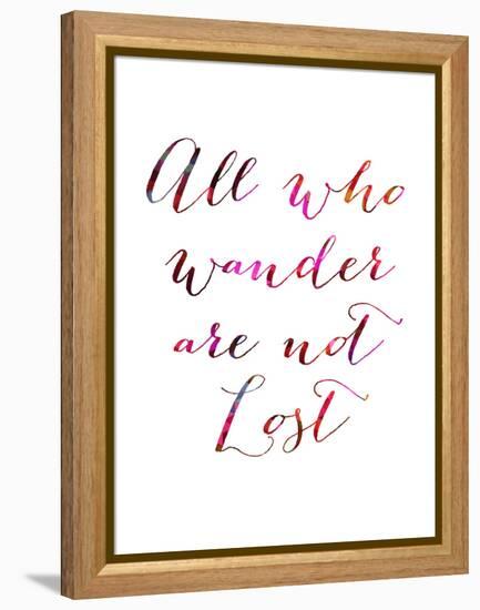 All Who Wander-Natasha Wescoat-Framed Stretched Canvas