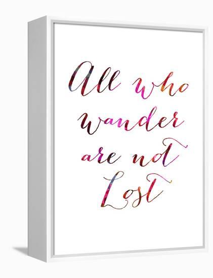 All Who Wander-Natasha Wescoat-Framed Stretched Canvas