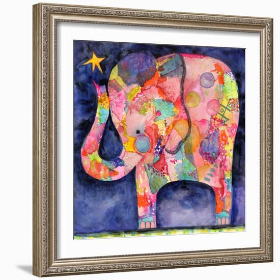 All Within Reach Elephant-Wyanne-Framed Giclee Print