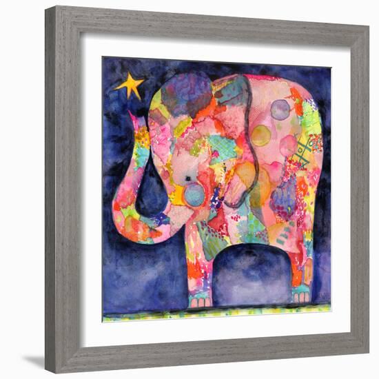 All Within Reach Elephant-Wyanne-Framed Giclee Print