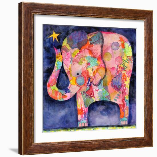 All Within Reach Elephant-Wyanne-Framed Giclee Print