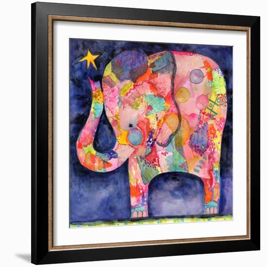 All Within Reach Elephant-Wyanne-Framed Giclee Print