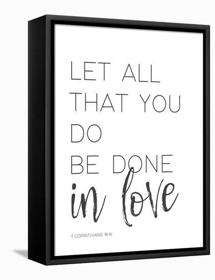 All You Do-Leah Straatsma-Framed Stretched Canvas