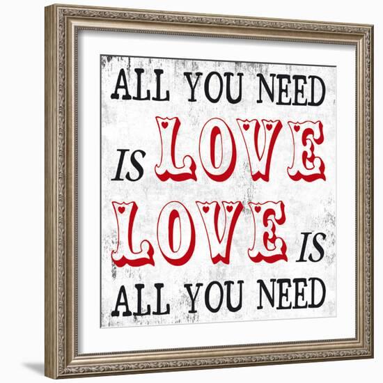 All You Need is Love-Max Carter-Framed Art Print