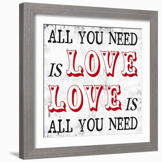 All You Need is Love-Max Carter-Framed Art Print