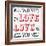 All You Need is Love-Max Carter-Framed Art Print