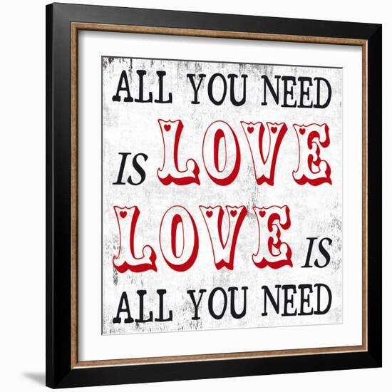 All You Need is Love-Max Carter-Framed Art Print