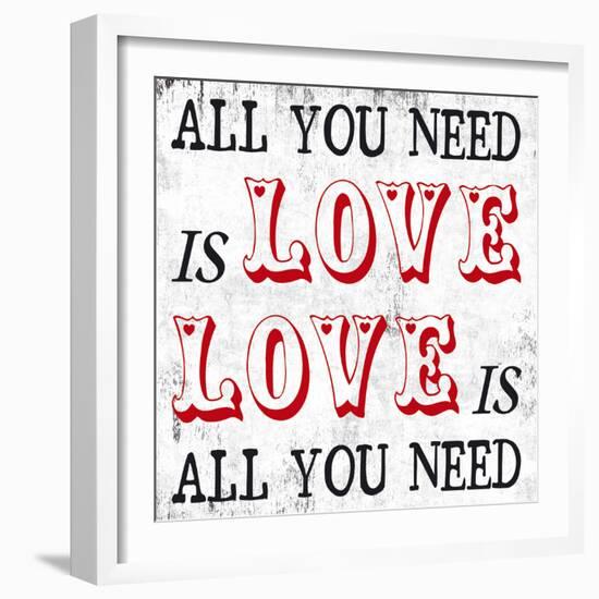 All You Need is Love-Max Carter-Framed Art Print