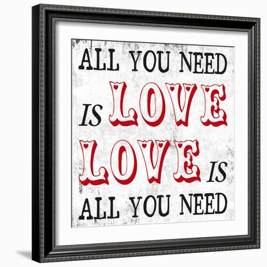 All You Need is Love-Max Carter-Framed Art Print