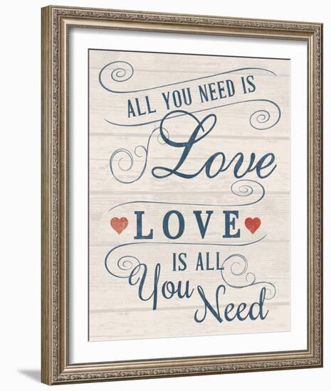 All You Need is Love-Tom Frazier-Framed Art Print