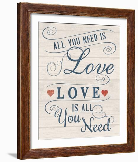 All You Need is Love-Tom Frazier-Framed Art Print