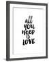 All You Need is Love-Brett Wilson-Framed Art Print