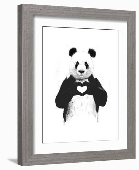 All You Need Is Love-Balazs Solti-Framed Premium Giclee Print