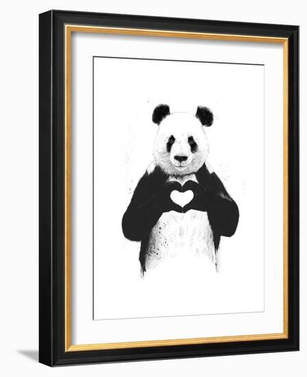 All You Need Is Love-Balazs Solti-Framed Premium Giclee Print