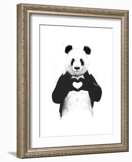 All You Need Is Love-Balazs Solti-Framed Art Print