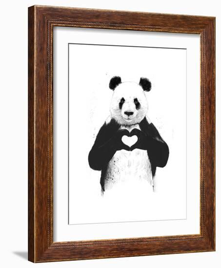 All You Need Is Love-Balazs Solti-Framed Art Print