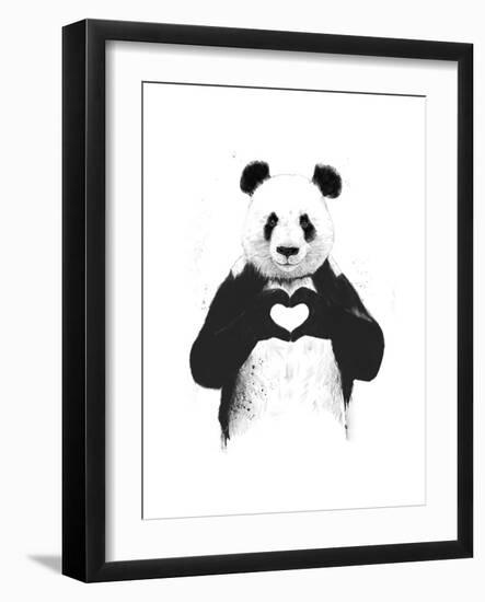 All You Need Is Love-Balazs Solti-Framed Art Print