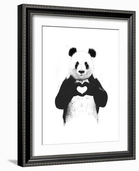 All You Need Is Love-Balazs Solti-Framed Art Print