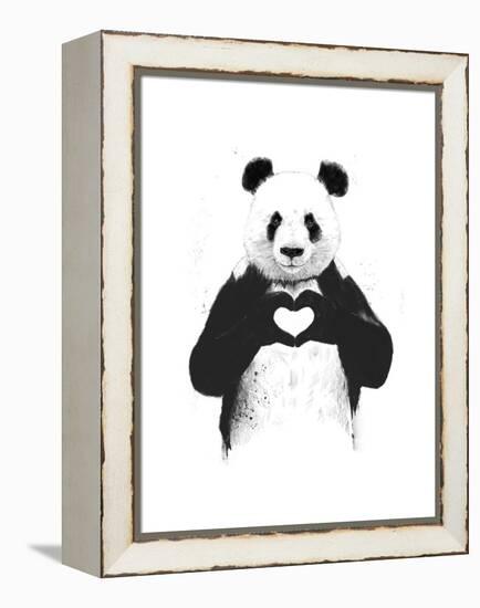 All You Need Is Love-Balazs Solti-Framed Stretched Canvas