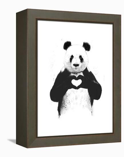 All You Need Is Love-Balazs Solti-Framed Stretched Canvas