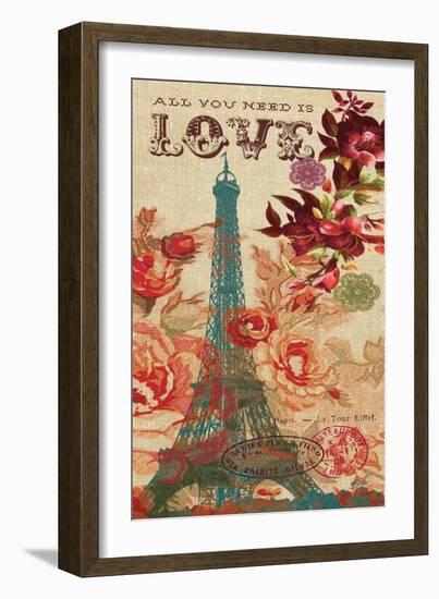 All You Need Is Love-Bella Dos Santos-Framed Art Print