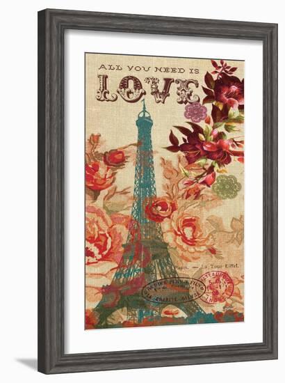 All You Need Is Love-Bella Dos Santos-Framed Art Print