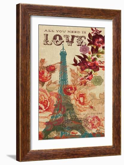 All You Need Is Love-Bella Dos Santos-Framed Art Print