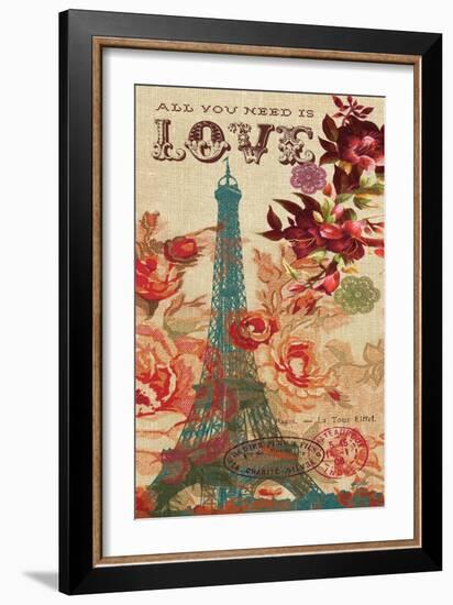 All You Need Is Love-Bella Dos Santos-Framed Art Print