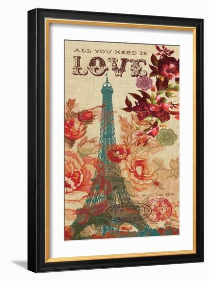 All You Need Is Love-Bella Dos Santos-Framed Art Print