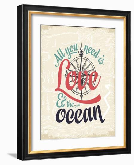 All You Need Is-null-Framed Giclee Print