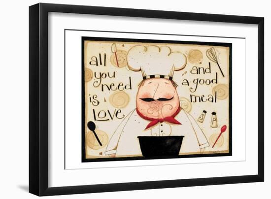 All You Need-Dan Dipaolo-Framed Art Print