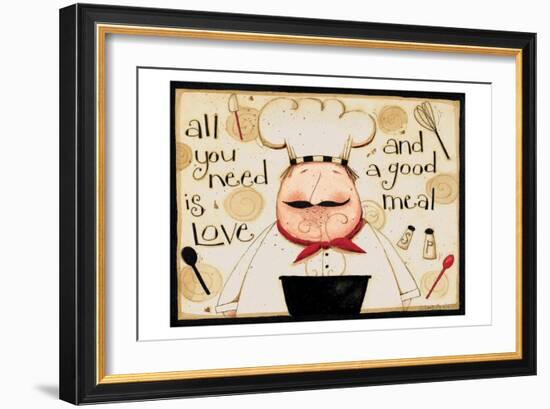 All You Need-Dan Dipaolo-Framed Art Print