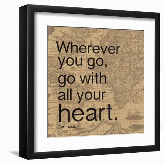 All Your Heart-Lauren Gibbons-Framed Art Print