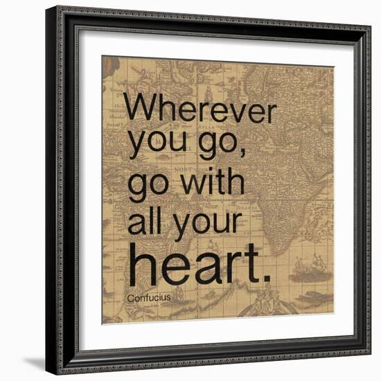 All Your Heart-Lauren Gibbons-Framed Art Print