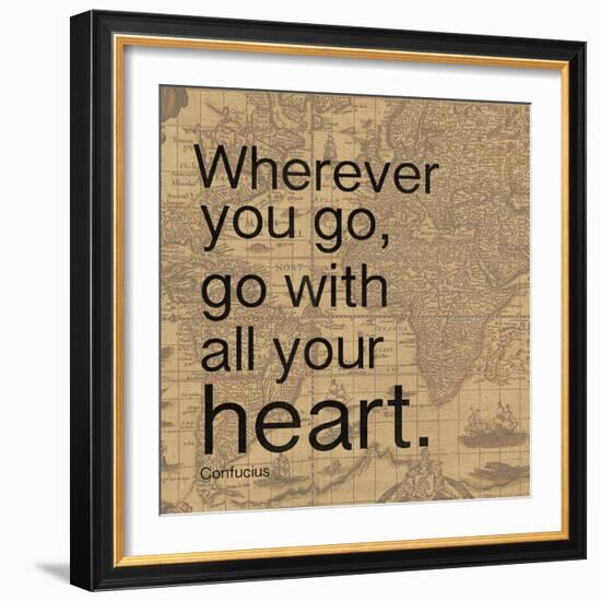 All Your Heart-Lauren Gibbons-Framed Art Print