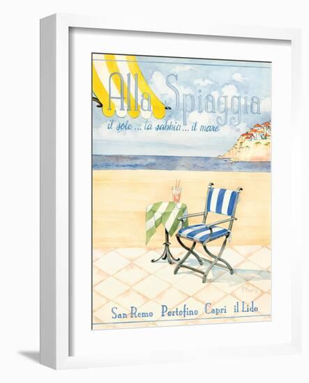 Alla Spiaggia-Paul Brent-Framed Art Print