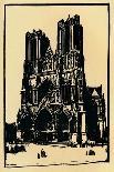 'Rheims Cathedral ', 1914, (1918)-Allan Douglass Mainds-Giclee Print