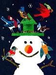 Snowman and Friends - Jack and Jill, January 1980-Allan Eitzen-Giclee Print