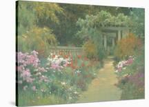 Garden Corner-Allan Myndzak-Stretched Canvas