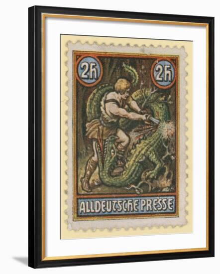 Alldeutsche Presse-null-Framed Giclee Print