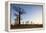 Allee de Baobab (Adansonia), at sunrise, western area, Madagascar, Africa-Christian Kober-Framed Premier Image Canvas