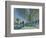 Allée de peupliers aux environs de Moret-sur-Loing-Alfred Sisley-Framed Giclee Print