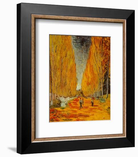 Allee des Alyscamps-Vincent van Gogh-Framed Art Print