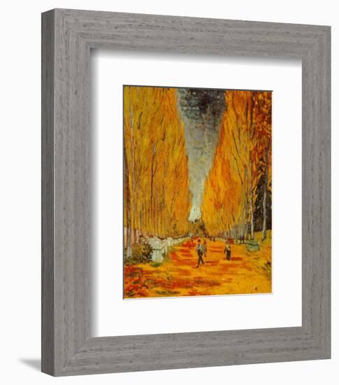 Allee des Alyscamps-Vincent van Gogh-Framed Art Print
